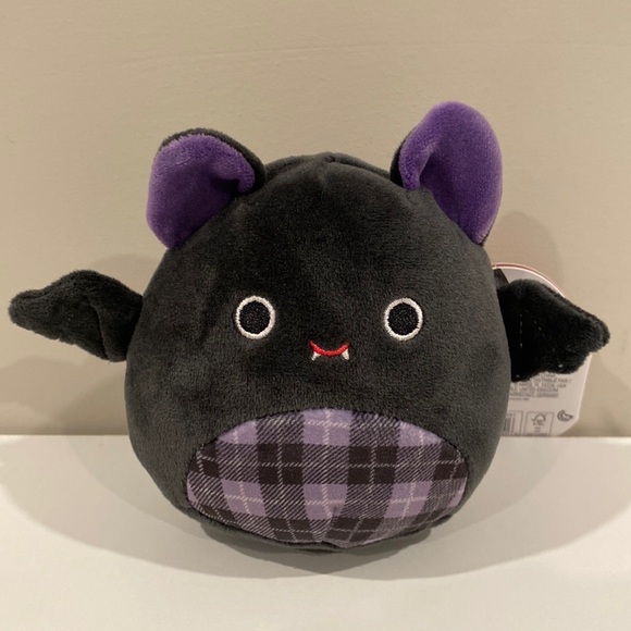 Squishmallow Morgana the Bat 4” Halloween 2024 NWT - Picture 1 of 5